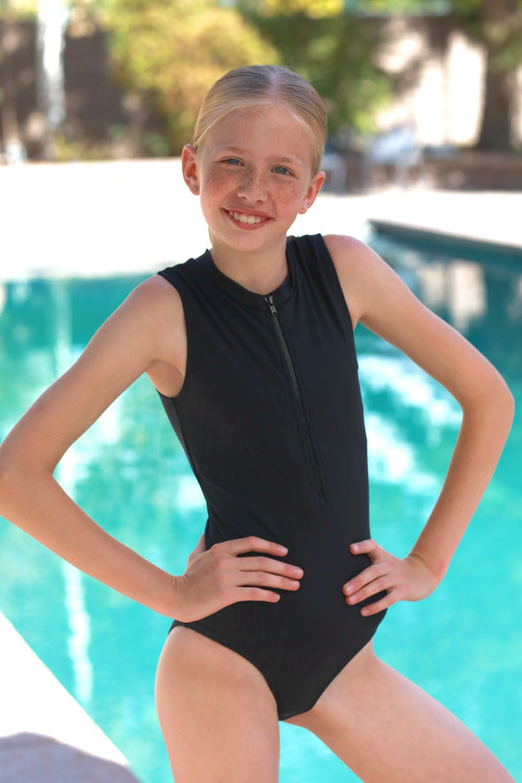 Tween Capri - Heart Back One-Piece