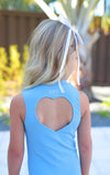 Girls Capri - Heart Back One-Piece - $42