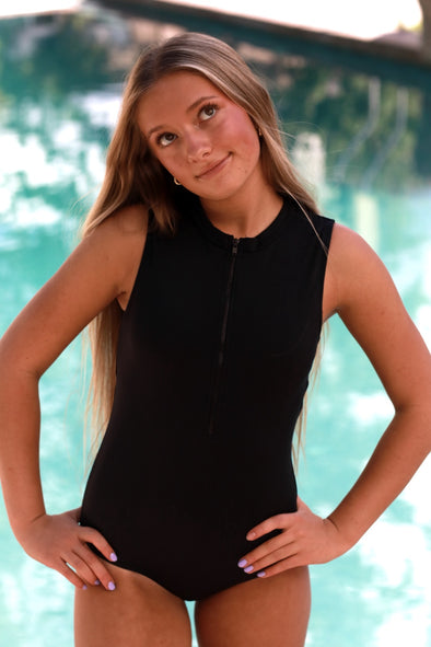 Tween Capri - Heart Back One-Piece
