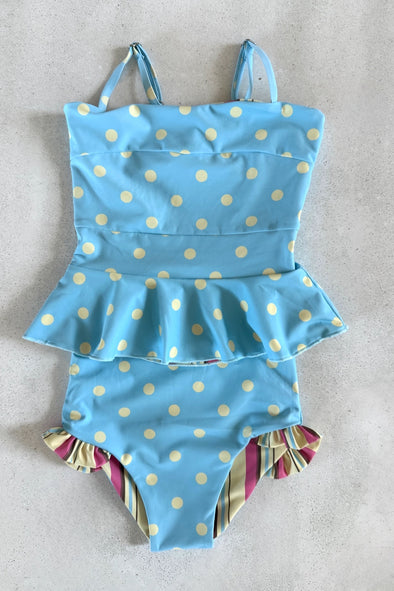 Girls Millie - Reversible Tankini - $36