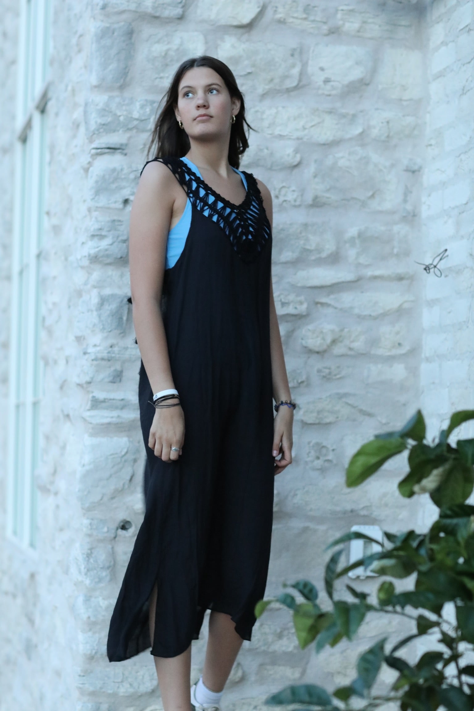 Black Crochet Cover-Up - S Black Crochet Cover-Up - S