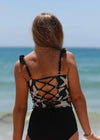 Tween Ava - Starfish Reversible Tankini - $56