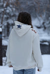 denim star 444 angel number hoodie