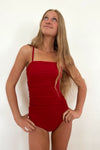 Grace - Ruby Red One-Piece - $78 *Preorder*