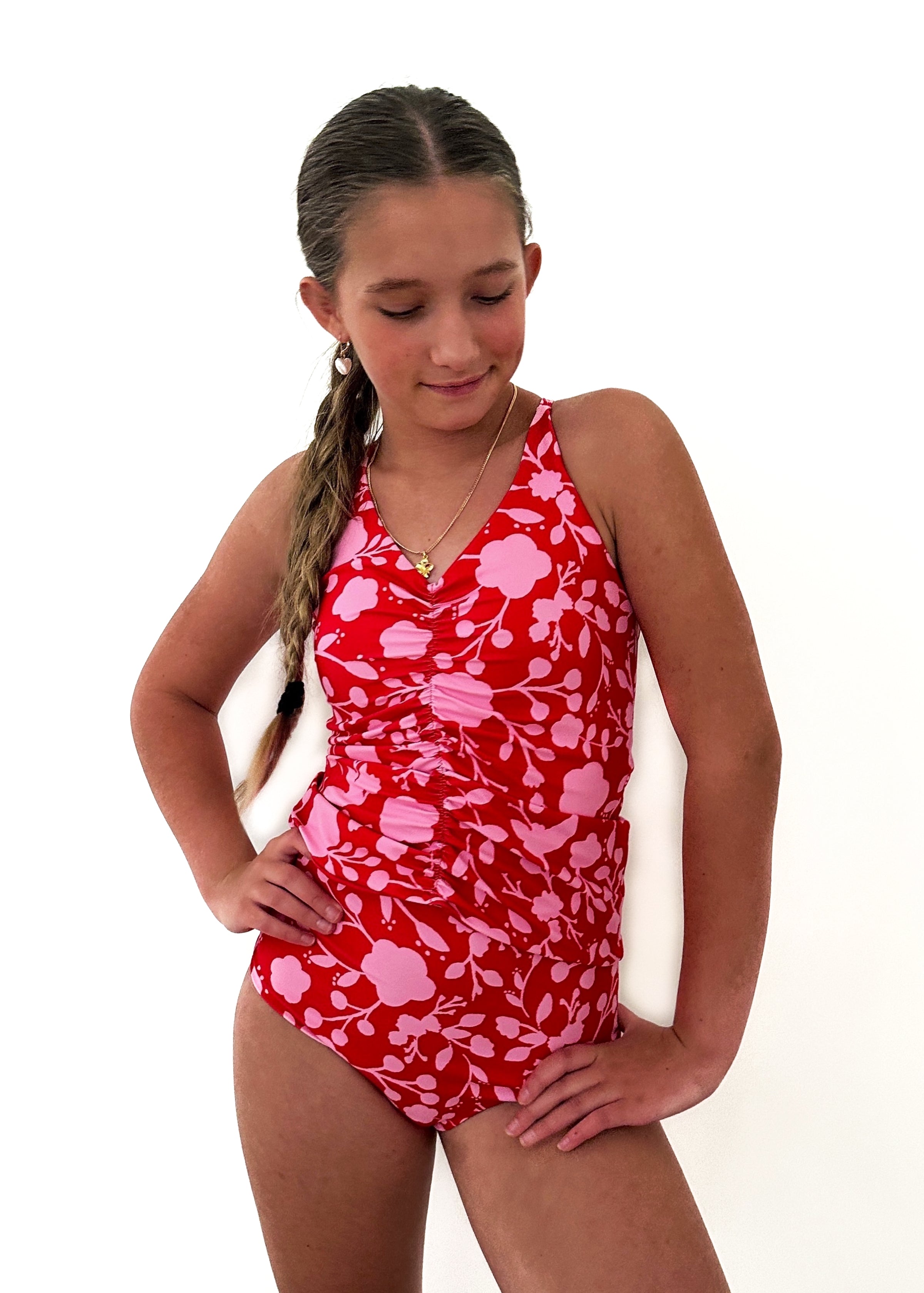 Snow White Inspired Tankini Tween Princess Rad Swim