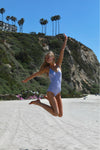 Sweden - Purple Textured One-Piece - $68 *New*