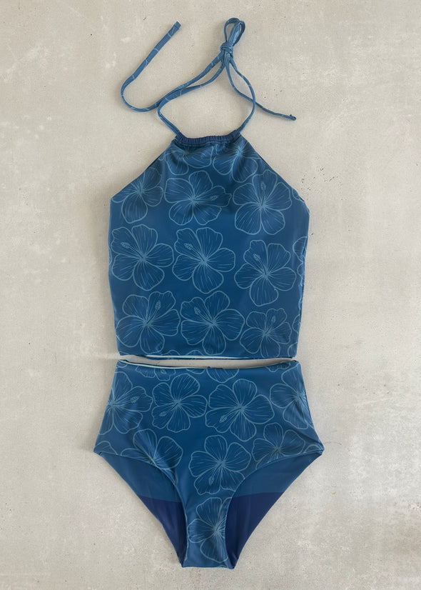 Flora - Tween Reversible Tankini - $62