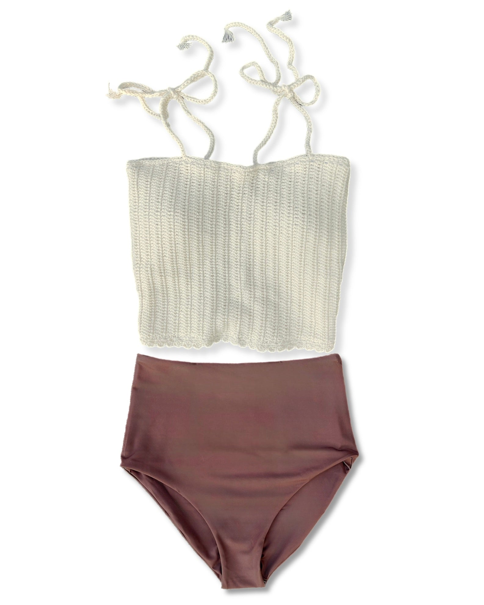 Sienna Crochet Tankini – Rad Swim