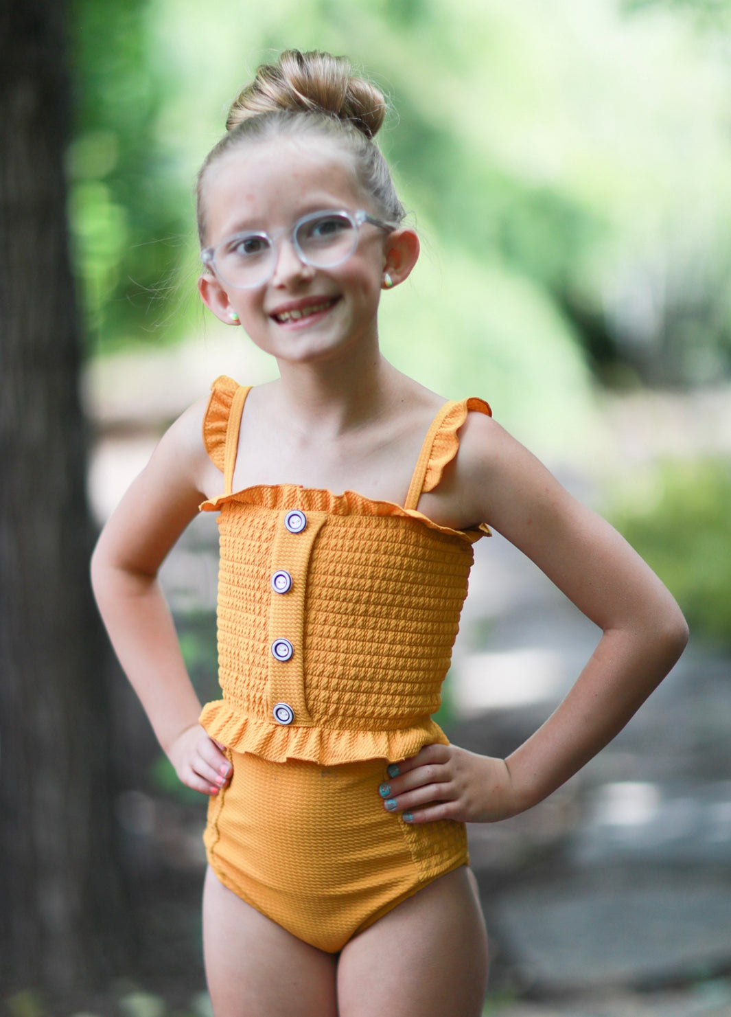 Little girls 2025 swim wear