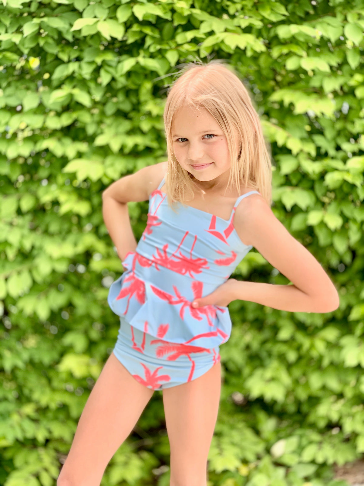 Little Girls Marie - Reversible Tankini - $38 – Rad Swim